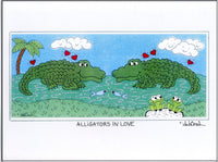 ALLIGATORS IN LOVE -  8.5