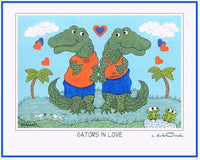 GATORS IN LOVE - University of Florida UF Alligators 11