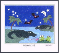 Florida Night Life - Alligators, Frogs & Bats! 11