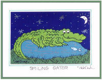 SMILING GATOR  -  5